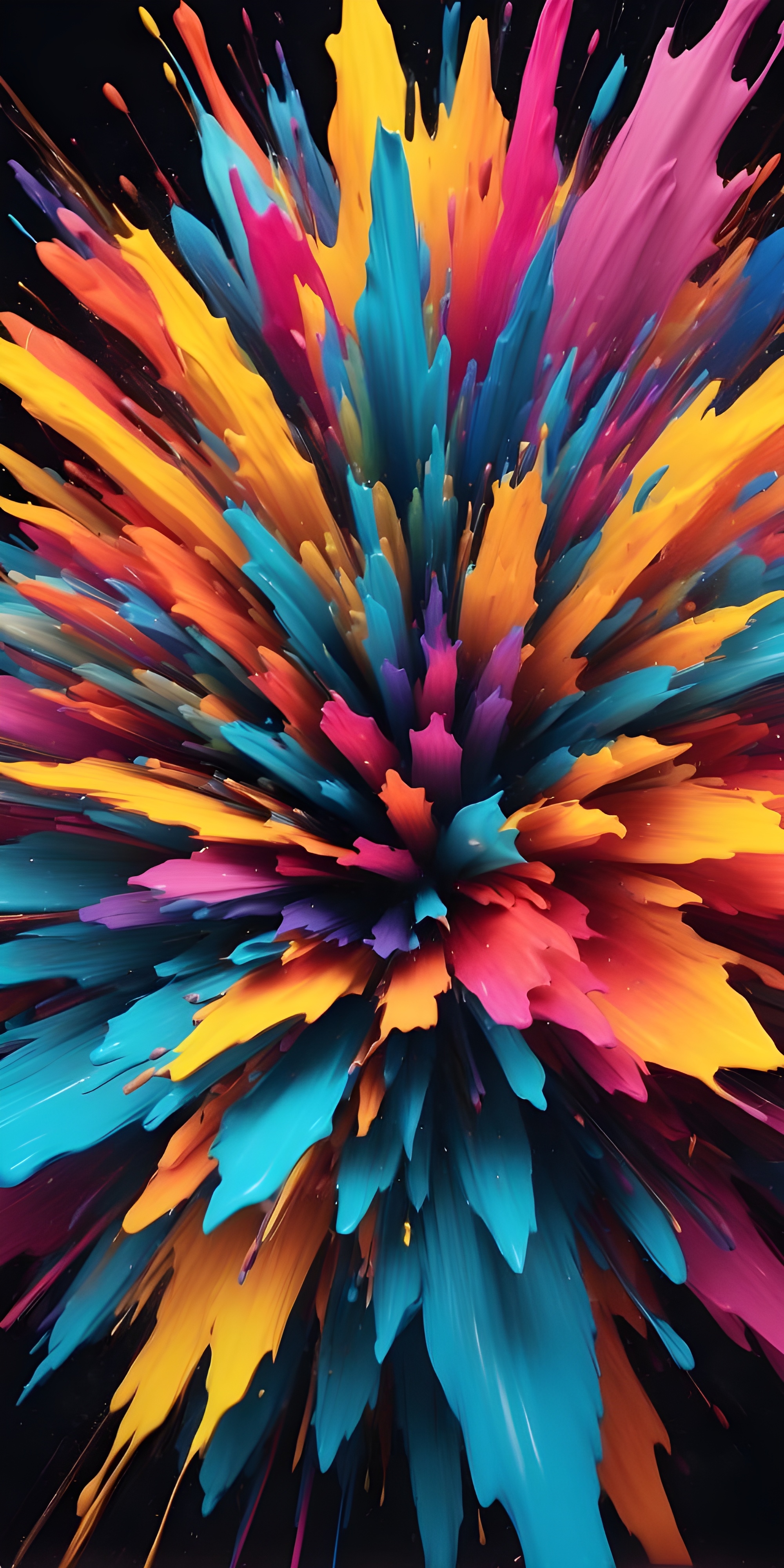 Colorful Abstract Phone Wallpaper Download - MyWallpapers.in